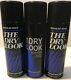 The Dry Look For Men Aerosol Hairspray Regular Hold 8 Oz. Set Of 3 Brand New