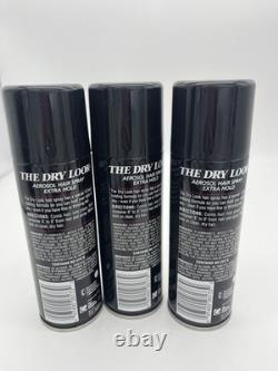 The Dry Look for Men Aerosol Hair Spray for Men Net Wt 5 oz X3