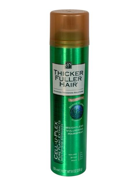 Thicker Fuller Hair Cell-u-plex Weightless Volumizing Hairspray 8 Oz New (1)