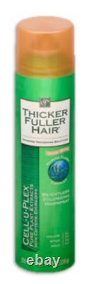 Thicker Fuller Hair CELL-U-PLEX Weightless Volumizing Hairspray NEW 8oz/236 ml