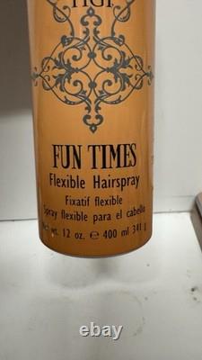 Tigi Rockaholic Fun Times Flexible Hairspray 12 OZ