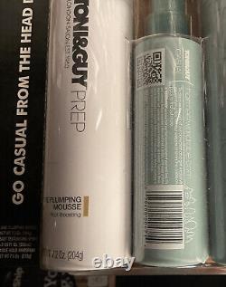Toni & Guy Casual Collection Kit Big Bottles Mousse Sea Salt Spray Hairspray NEW