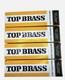 Top Brass Hair Thickener Cream 3 Oz (84g) Pack Of 4 Made In Jamaica Licens