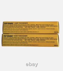 Top Brass Hair Thickener Cream 3 oz (84g) Pack of 4 Made in Jamaica Licens
