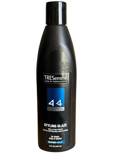 Tresemme 4 + 4 Styling Glaze Super Hold For Sheen, Body & Volume 15 Fl Oz