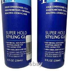 Tresemme 4+4 Super Hold Styling Glaze, 5 Bottles, 8 fl oz (each), NEW OLD STOCK