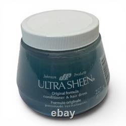 Ultra Sheen Original Formula Conditioner Hair Dress Blue Large Size 8 oz