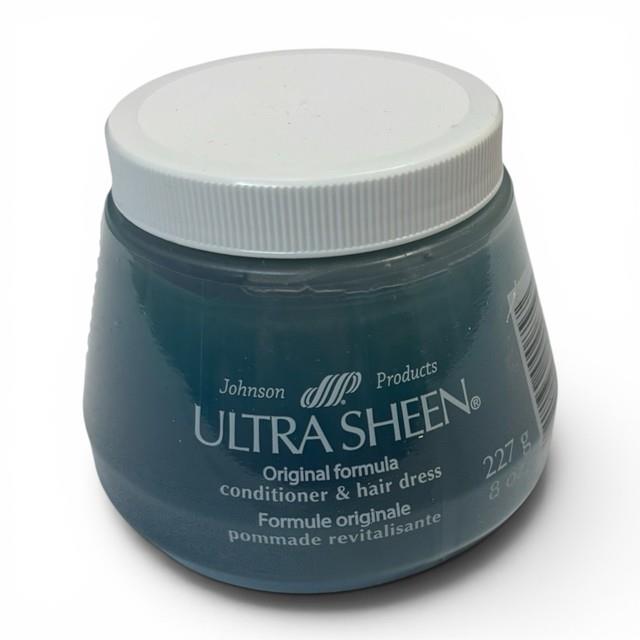 Ultra Sheen Original Formula Conditioner Hair Dress Blue Large Size 8 Oz