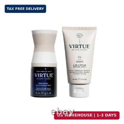 VIRTUE Healing Hair Oil & 6-in-1 Styling Cream Set Heat protectant, adds shine
