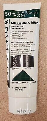 Very RARE Excelsior MILLENNIA MUD intensive hair Reconstructor 8oz thickener