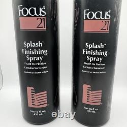Vintage Focus 21 Splash Finishing Spray 16 Oz Old Formula Read