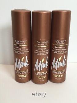 Vintage Mink Difference Hairspray Non-Aerosol 7 Oz. Enrichment Formula (3)