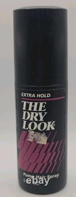 Vintage THE DRY LOOK For Men EXTRA HOLD Pump Hair Spray 5oz 1993 New