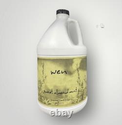 Wen SWEET ALMOND MINT Cleansing Conditioner 128 Oz New SEALED + PUMP