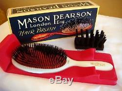 (White) Mason Pearson Brushes Pure Bristle Extra Large B1. Shipping Included
