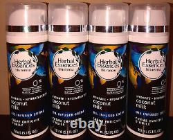 X4 Herbal Essences BioRenew Hydrate Coconut Milk Oil Infused Crème Cream 5.1 oz