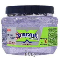 Xtreme Pro-Expert Hair Styling Gel, 35.27 Oz Jumbo Clear Jar